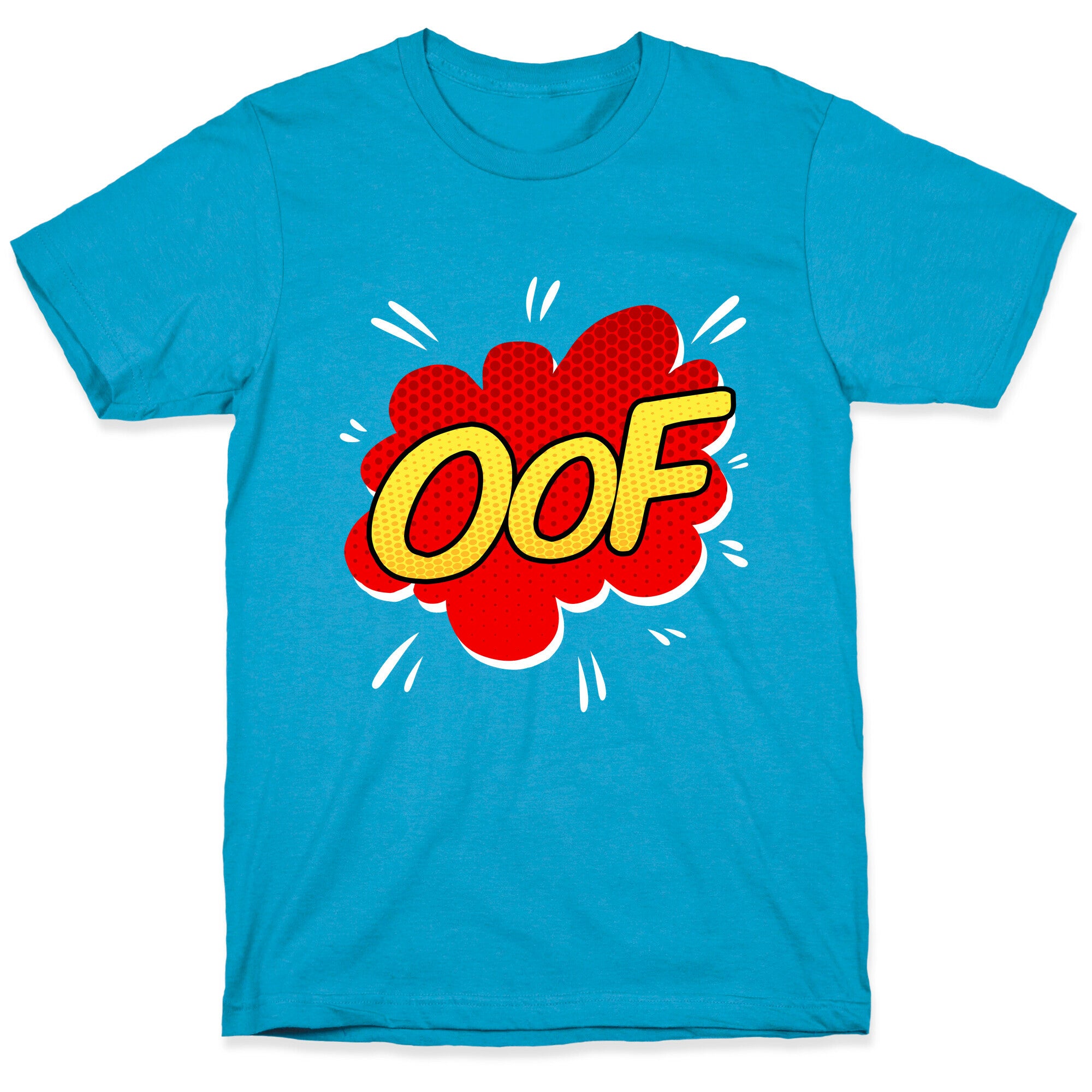 OOF Comic Sound Effect Unisex Triblend Tee